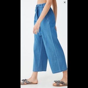🌷Brand new🌷Forever 21 chambray wide leg pants